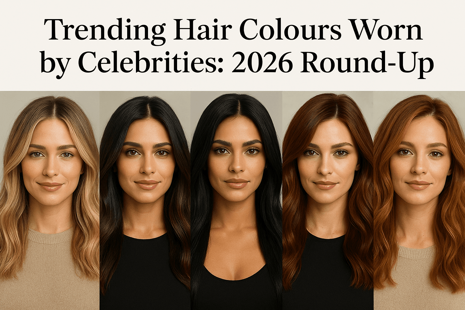 Trending Hair Colours Worn by Celebrities: 2026 Round-Up