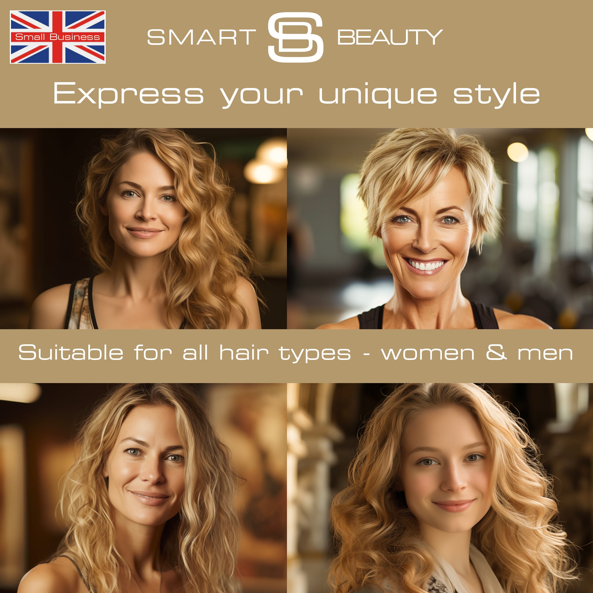 Golden Summer Blonde Hair Dye with Added Plex Hair Care Conditioner, Permanent Hair Colour