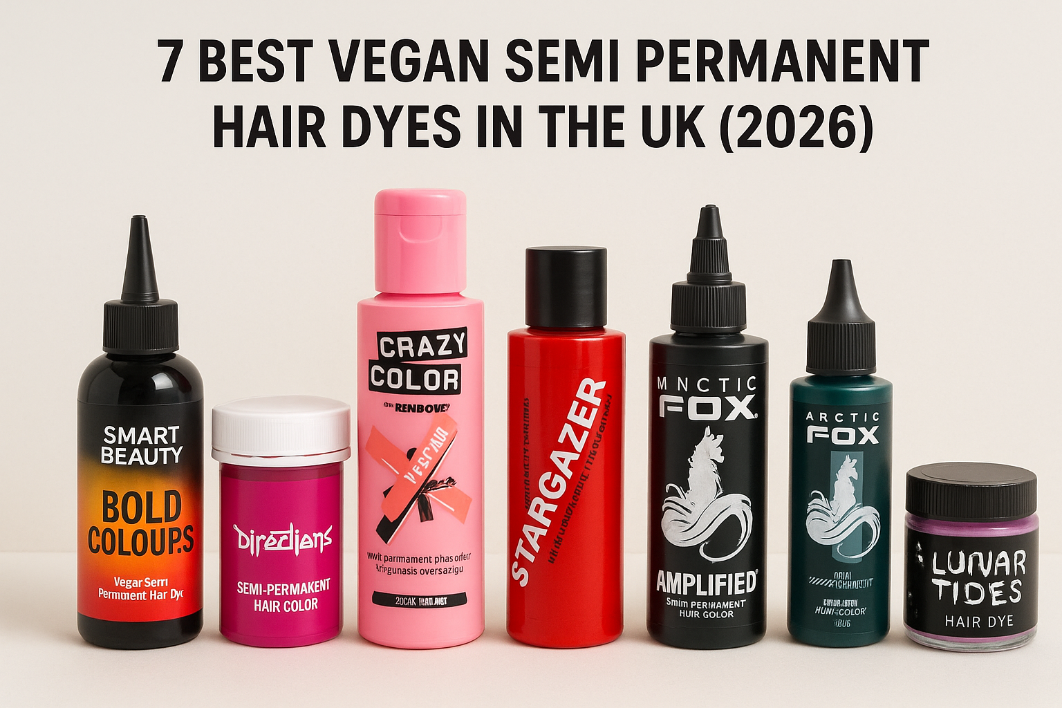 7 Best Vegan Semi Permanent Hair Dyes In The UK (2026)