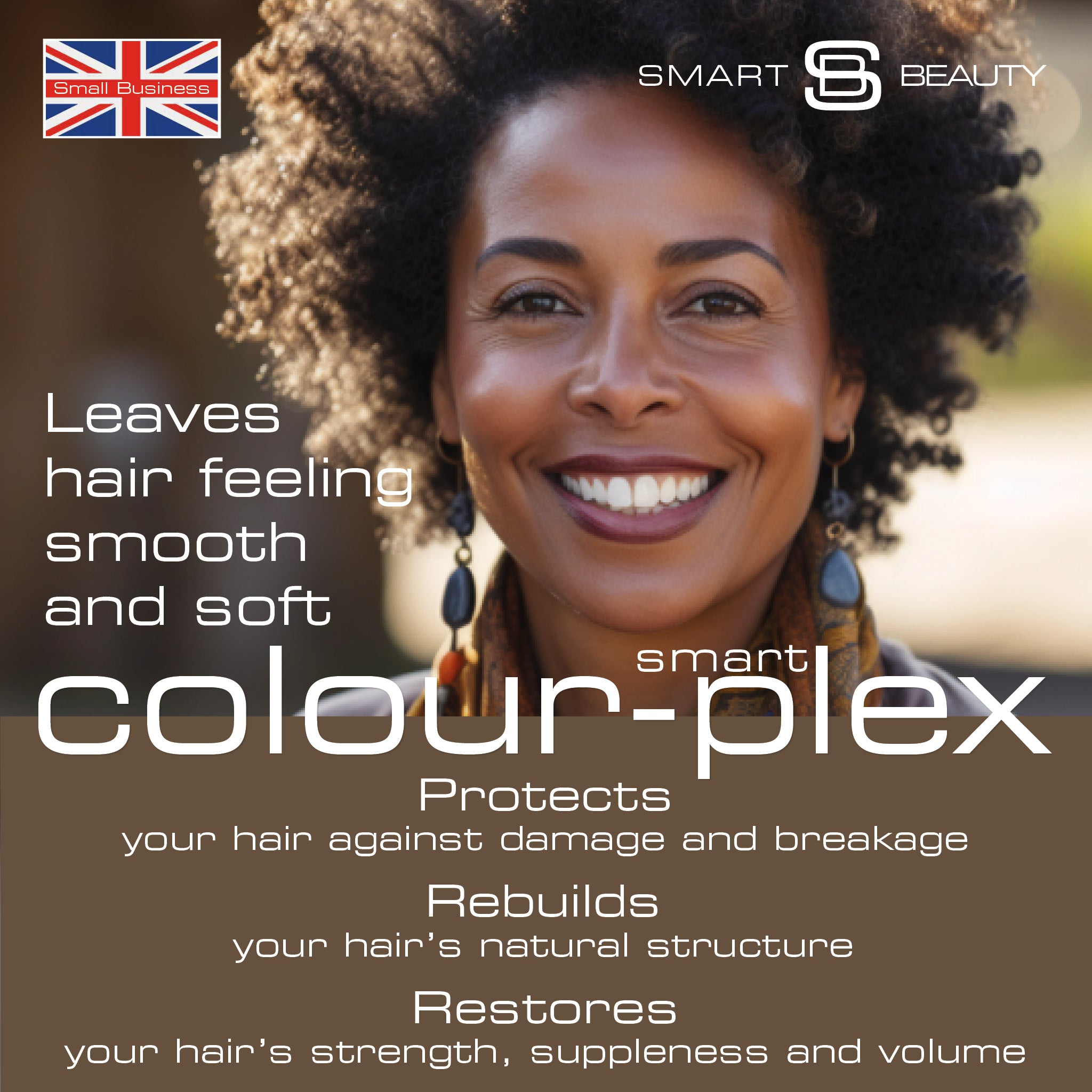 Smart Beauty Espresso Brown Hair Dye with Added Plex Hair Care Conditioner, Permanent Hair Colour