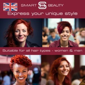 Real Red Hair Dye with Added Plex Hair Care Conditioner, Permanent Hair Colour