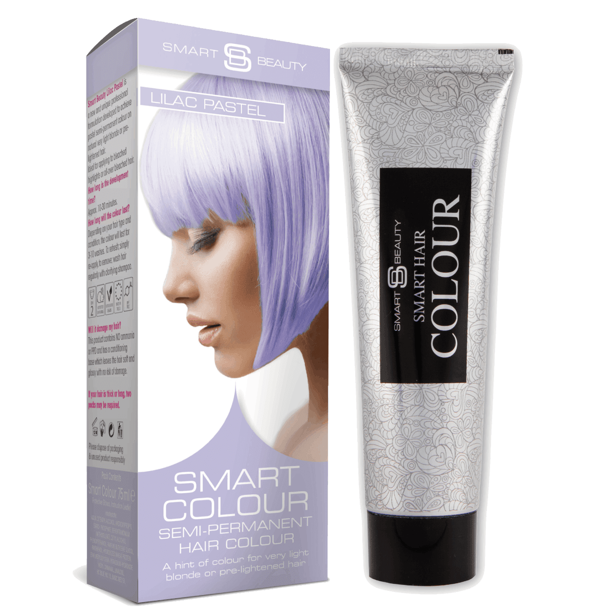 Lilac Haze Purple Pastel Hair Dye | Semi-permanent Hair Colour