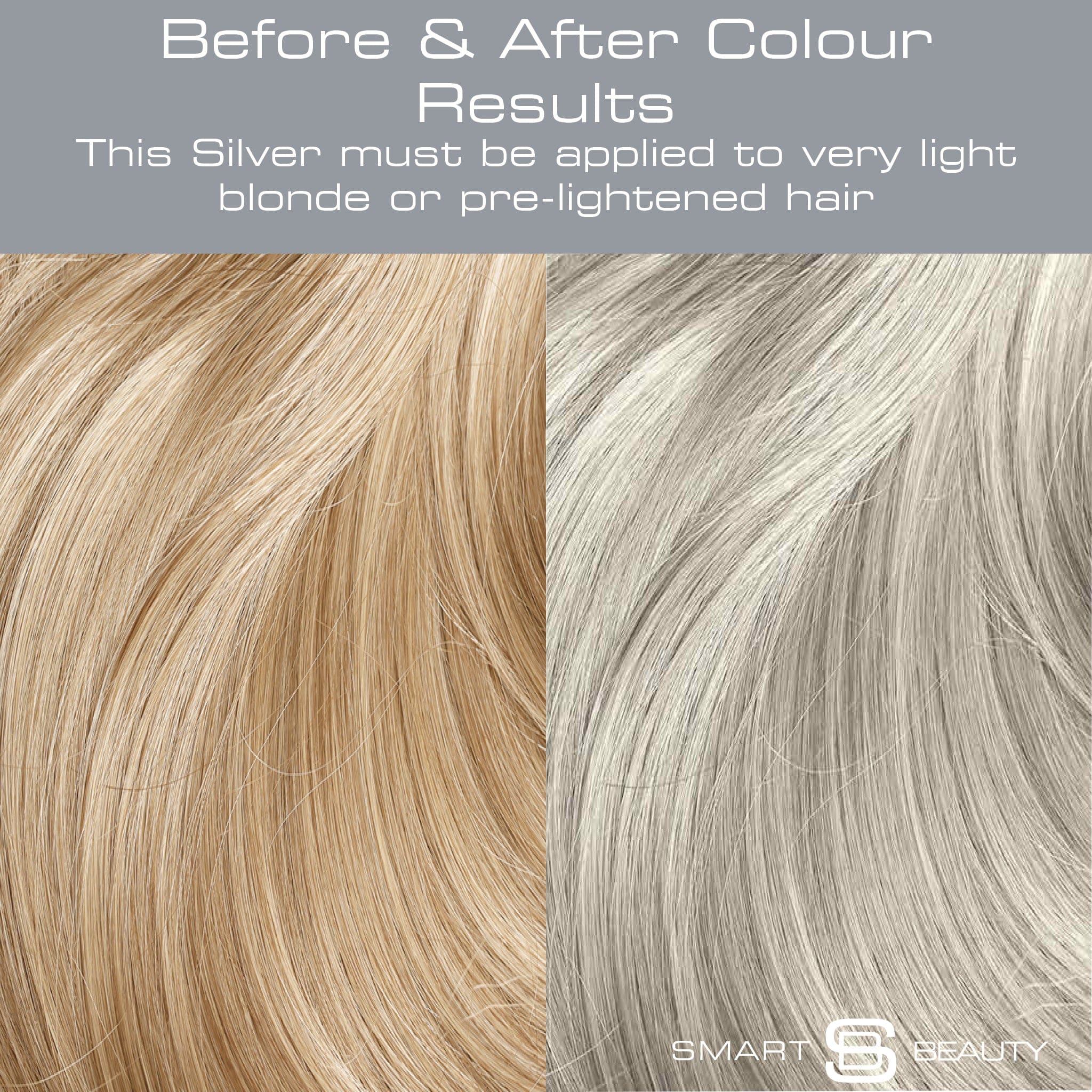 Metallic Silver Pastel | Demi-Permanent Hair Colour with added plex
